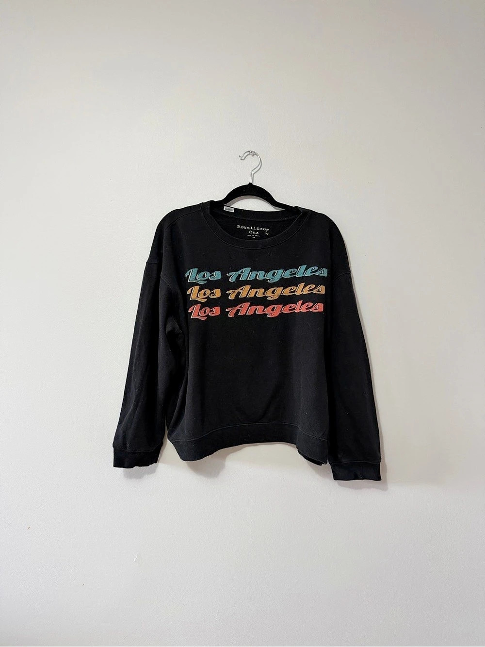 Los Angeles Graphic Sweatshirt in Black